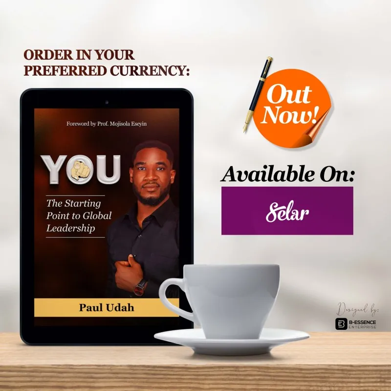 YOU: The Starting Point to Global Leadership by Paul Udah, book cover